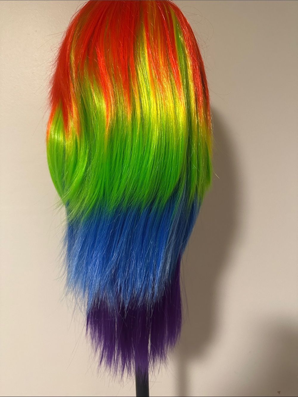 Vibrant Rainbow Synthetic Wig